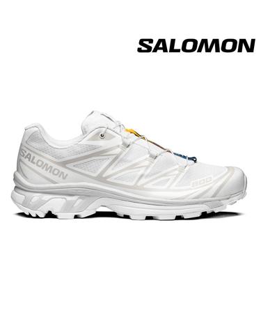 살로몬 XT-6 남녀 공용 등산화 트레킹화 트레일 런닝화 운동화 화이트 L41252900