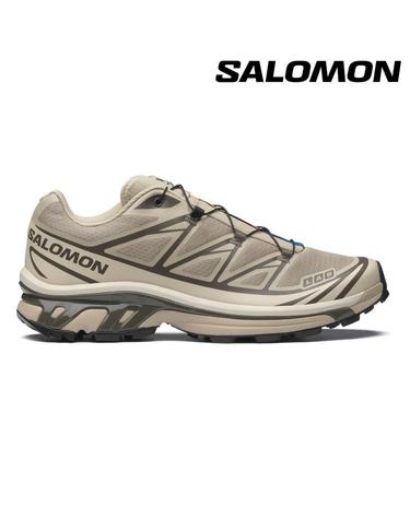 살로몬 XT-6 남녀 공용 등산화 트레킹화 트레일 런닝화 운동화 아몬드 밀크 L47989800