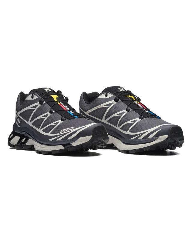 살로몬 살로몬 XT-6 남녀 공용 등산화 트레킹화 트레일 런닝화 운동화 블랙 아스팔트 L47989500 착용컷