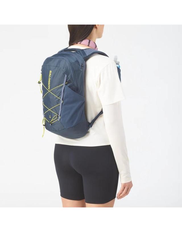 살로몬 살로몬 XT 15 등산 트레킹 러닝 백팩 배낭 가방 남녀 공용 블루 LC2858300 착용컷