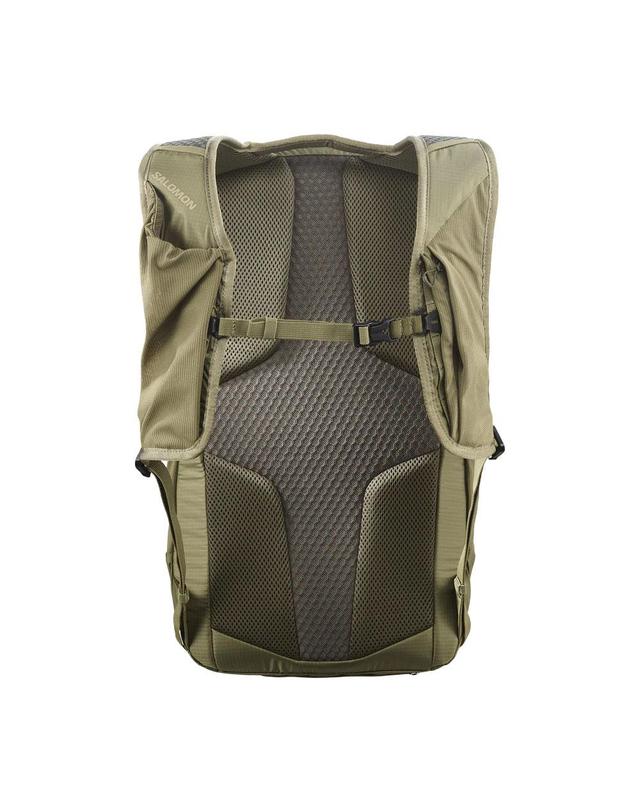 살로몬 살로몬 XT 25 등산 트레킹 러닝 백팩 배낭 가방 남녀 공용 올리브 LC2857400 착용컷