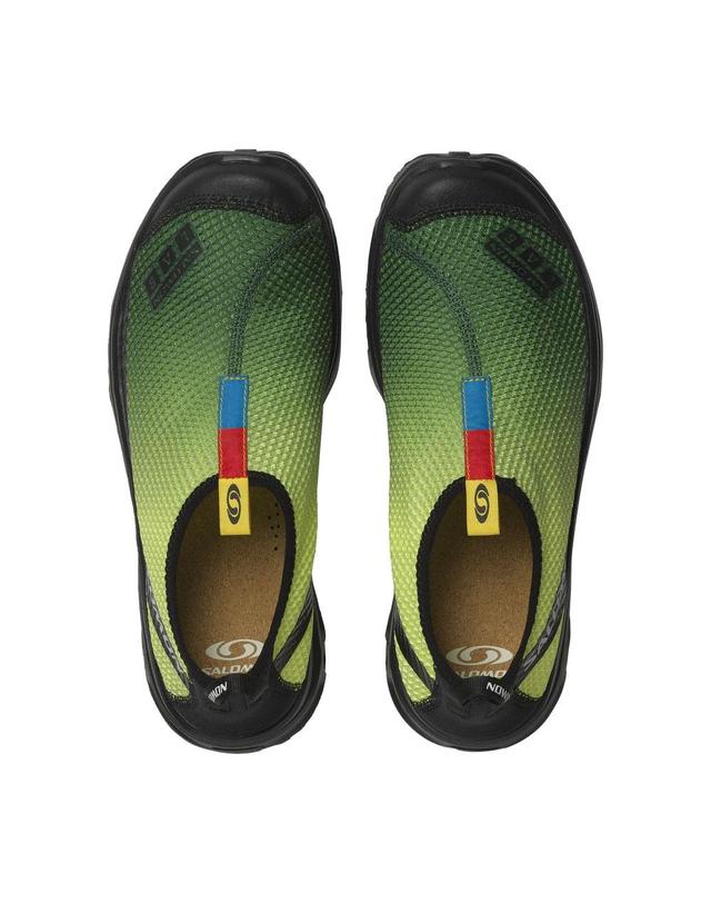 살로몬 살로몬 RX MOC 모크 3.0 남녀 공용 트레킹화 스니커즈 운동화 그린 블랙 L47757600 착용컷