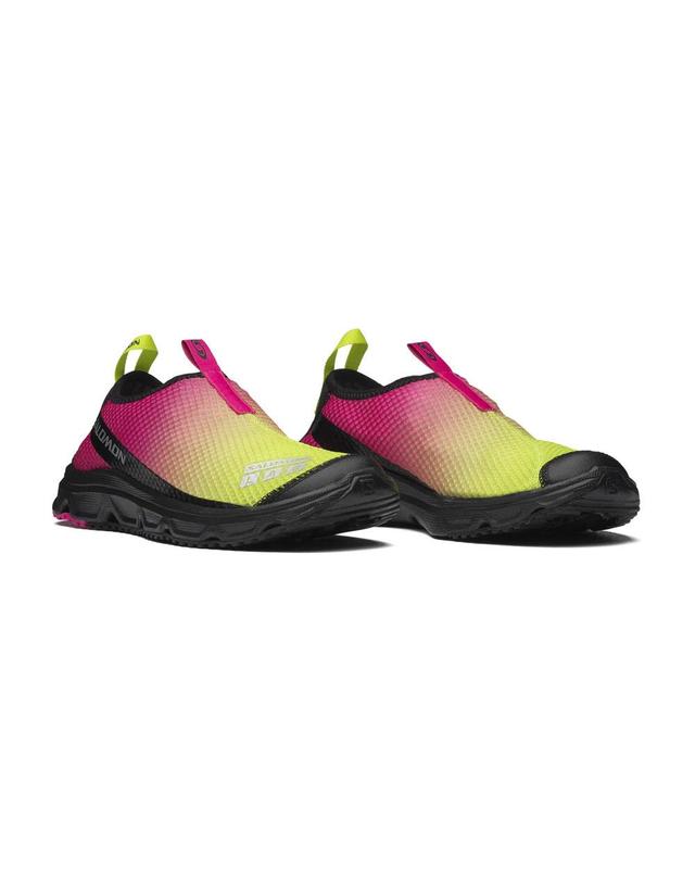 살로몬 살로몬 RX MOC 모크 3.0 남녀 공용 트레킹화 스니커즈 운동화 핑크 라임 L47984400 착용컷