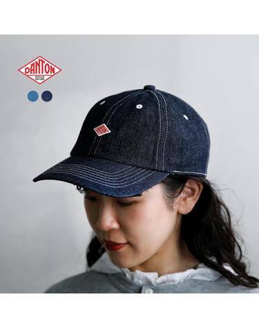 단톤 DANTON 데님 6패널 캡 볼캡 남녀 공용 모자 2컬러 DT-H0227YMN