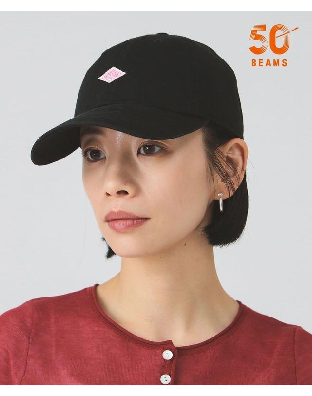 단톤 빔즈 BEAMS x 단톤 50주년 별주 치노 캡 남녀 공용 볼캡 모자 2컬러 착용컷