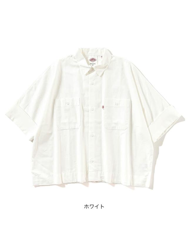 단톤 단톤 DANTON 여성 6oz 샴브레이 돌만 워크 셔츠 2컬러 DT-B0345SCA 착용컷