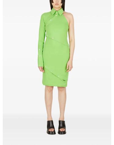 [해외직구] 26 FW Ninamounah 칼라 버튼 컷아웃 드레스 D03APPLEGREEN TP454559386