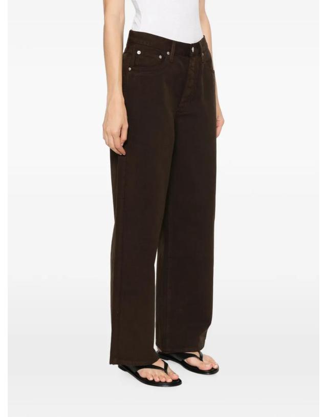 세인트아그니 [해외직구] 26 FW 세인트 아그니 캔버스 클래식 미드라이즈 진 바크 W2629399BAR TP456780471 착용컷
