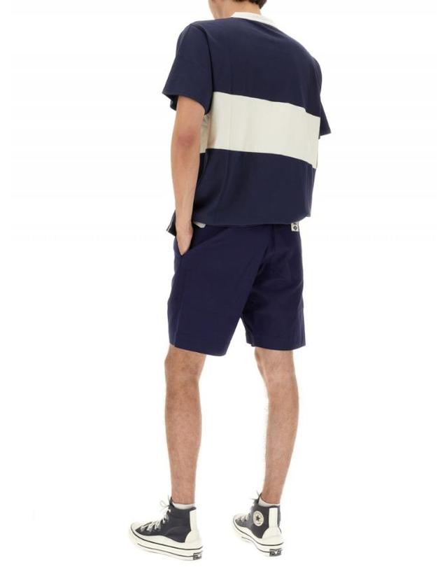 엄브로 [해외직구] 22SS 엄브로 로고 패치 버뮤다 UMSH0186OGKNAVY TP578322035 착용컷