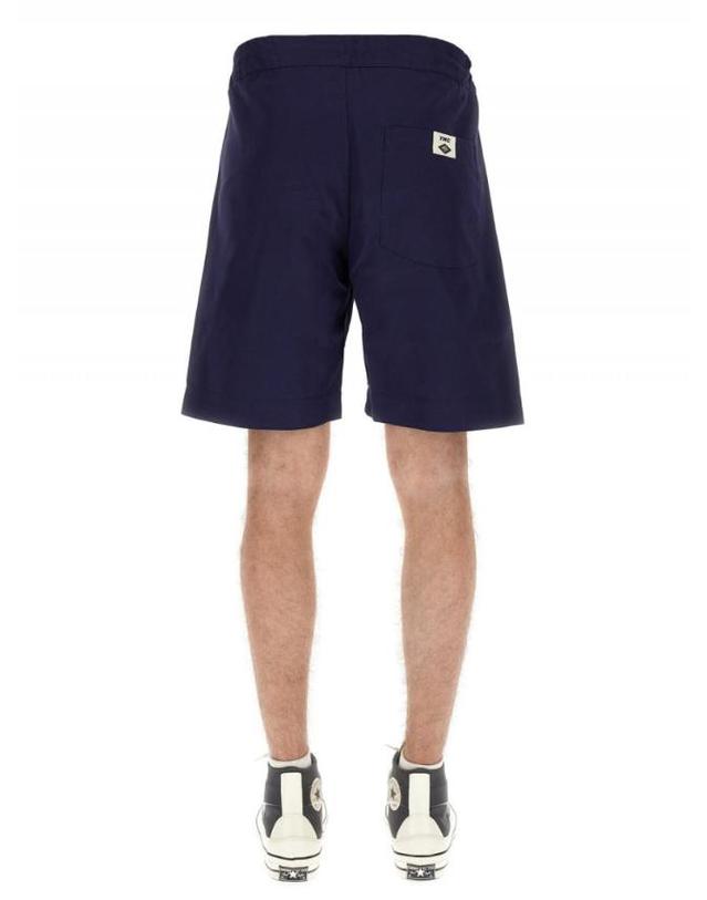 엄브로 [해외직구] 22SS 엄브로 로고 패치 버뮤다 UMSH0186OGKNAVY TP578322035 착용컷
