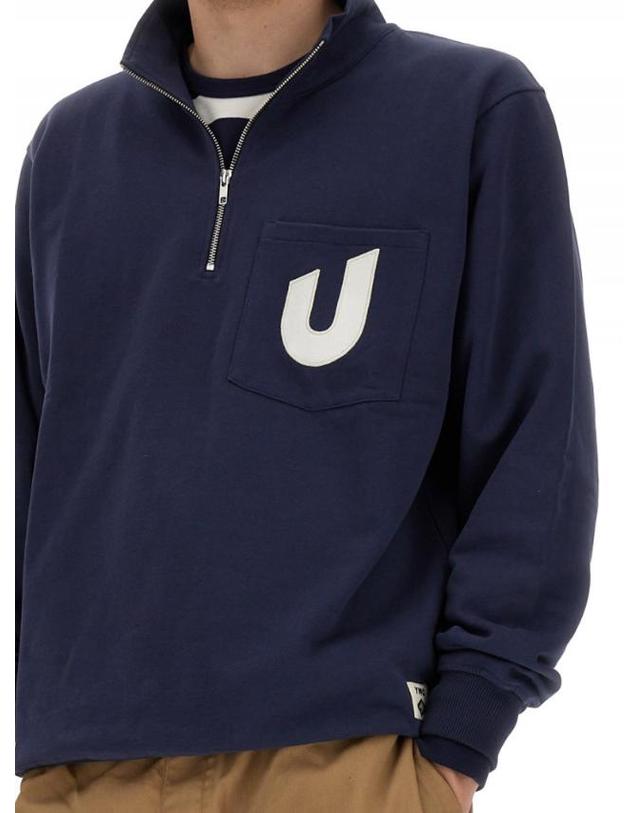 엄브로 [해외직구] 22SS 엄브로 로고 스웨트 셔츠 UMJM0646OGKNAVY TP580063239 착용컷