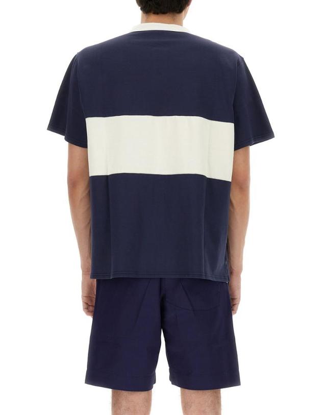 엄브로 [해외직구] 22SS 엄브로 헨리넥 T 셔츠 UMTM0606OGHNAVY TP577850769 착용컷