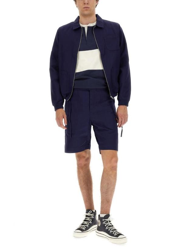 엄브로 [해외직구] 22SS 엄브로 로고 패치 자켓 UMJM0648OGKNAVY TP577851746 착용컷