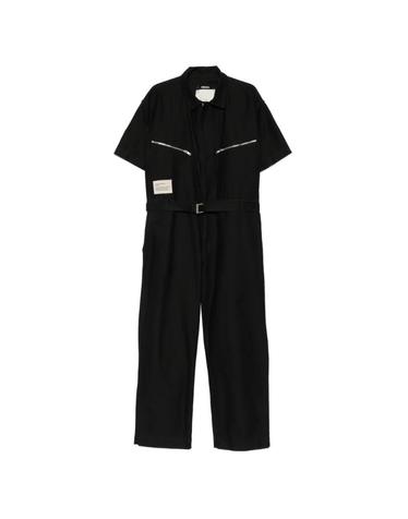 [해외직구] 26 FW 송 포 더 뮤트 X 버켄스탁 벨트 지퍼 포켓 점프수트 26BUOV003MRSDBLK TP454539599