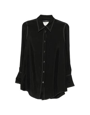 [해외직구] 26 FW 송 포 더 뮤트 배색 스티치 셔츠 262WSH011CUPDBLK TP457572520