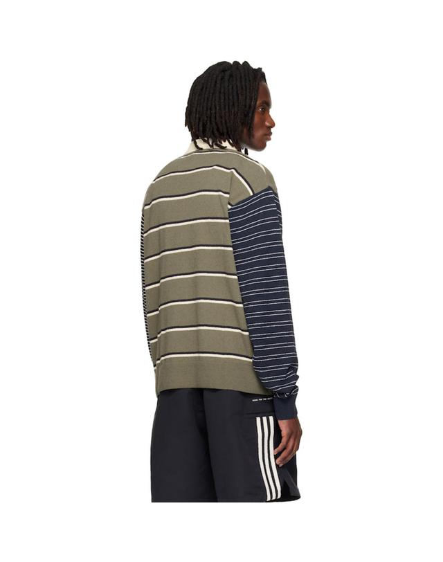 송포더뮤트 [해외직구] 26 FW 송 포 더 뮤트 그린 adidas Edition 007 L S 럭비 폴로 셔츠 262699M212000 착용컷