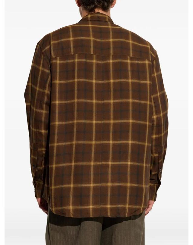 송포더뮤트 [해외직구] 26 FW 송 포 더 뮤트 check pattern patch pocket shirt 262MSH0580 TP459427691 착용컷