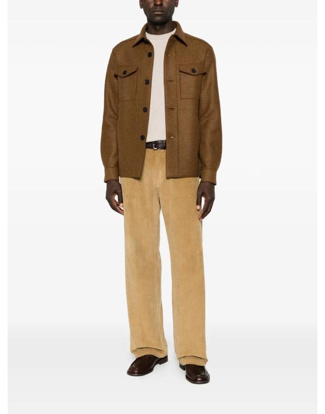 헤리스워프런던 [해외직구] 26 FW 해리스와프런던 버진 울 버튼 업 재킷 CH9320MLK TP459370539 착용컷