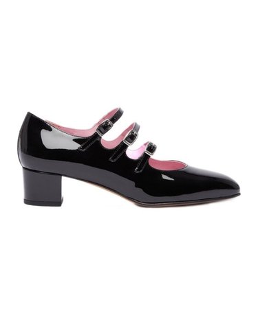 [해외직구] 26 FW 까렐 Kina Mary Janes 키나 메리제인 페이턴트 펌프스 블랙