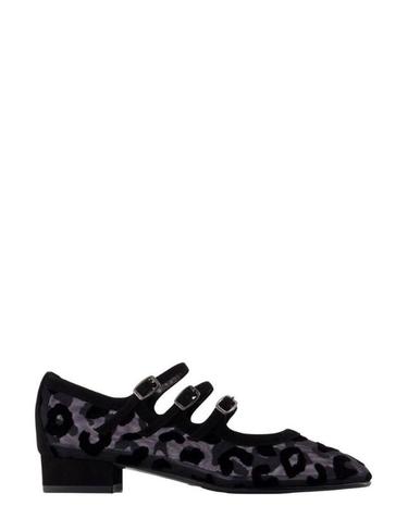 카렐 [해외직구] Carel Ariana R 스트랩 발레 플랫 33363701 BLACKMESHSPLITSUEDE TP979911713