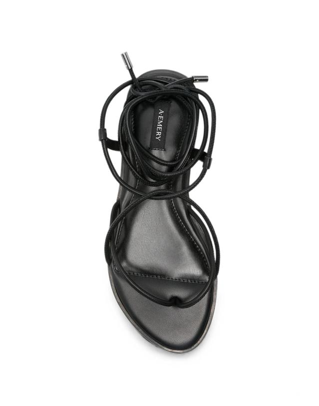 에이 에머리 [해외직구] A.EMERY Odine lace up sandals 12127963676936 TP724630511 착용컷