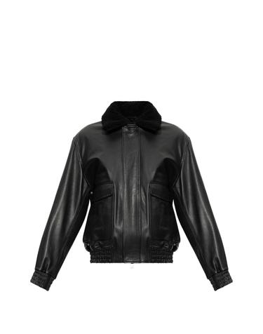 [해외직구] ARMA Bari faux fur collar leather jacket 12236700287240 TP725621320