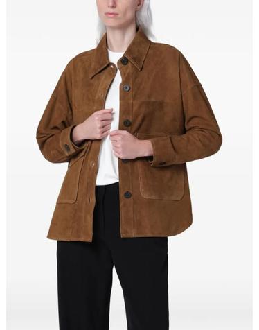 [해외직구] 26 FW ARMA Kaylee suede overshirt 005L26602402 TP459349230