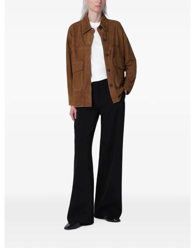아르마 [해외직구] 26 FW ARMA Kaylee suede overshirt 005L26602402 TP459349230 착용컷