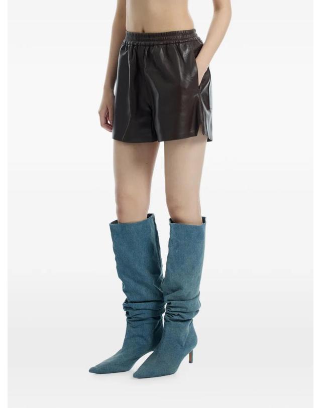 아르마 [해외직구] 26 FW ARMA 피오나 레더 쇼츠 003L26110202 TP455138195 착용컷