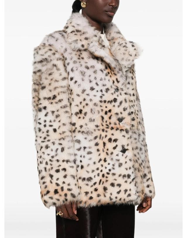 아르마 [해외직구] ARMA Cynthia leopard print shearling coat 12317311041800 TP725755319 착용컷