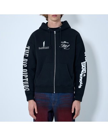 [해외직구] 26 FW 어웨이크 NY The Big Picture 프린팅 후드 집업 스웨트셔츠 AWK SP26 HD003