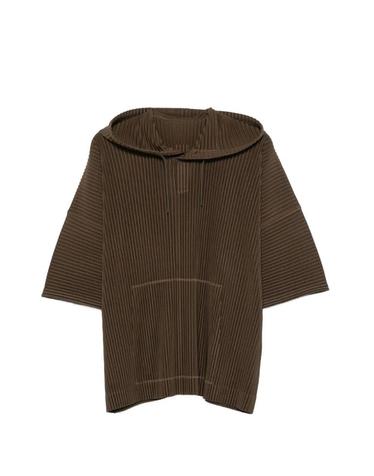 [해외직구] 26 FW 옴므 플리세 이세이 미야케 플리세 이펙트 드로스트링 후드티 HP66JK06337 TP456203557