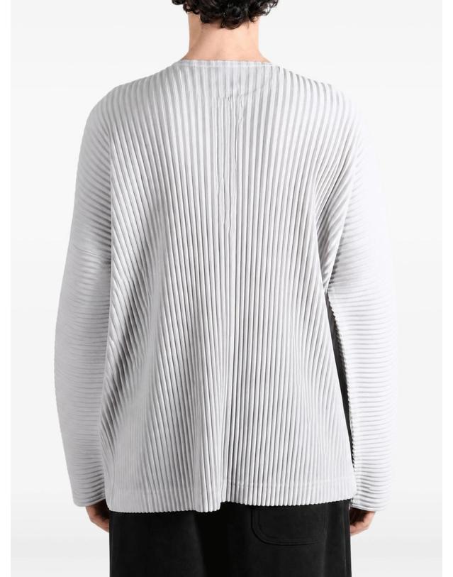 옴므플리세 이세이미야케 [해외직구] 옴므 플리세 이세이 미야케 plisse effect henley T shirt 12296546418952 TP725716267 착용컷