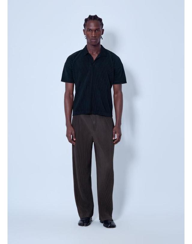 옴므플리세 이세이미야케 [해외직구] 26 FW 옴므 플리세 이세이 미야케 남성 Basics Polo Shirt HP68JM530 TP877973513 착용컷