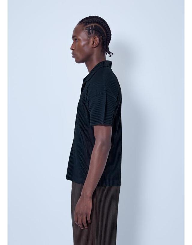 옴므플리세 이세이미야케 [해외직구] 26 FW 옴므 플리세 이세이 미야케 남성 Basics Polo Shirt HP68JM530 TP877973513 착용컷