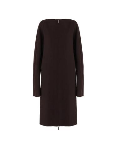 [해외직구] 26 FW 까르뱅 펄 장식 긴소매 드레스 6262K21013CHOCOLATE TP457859185