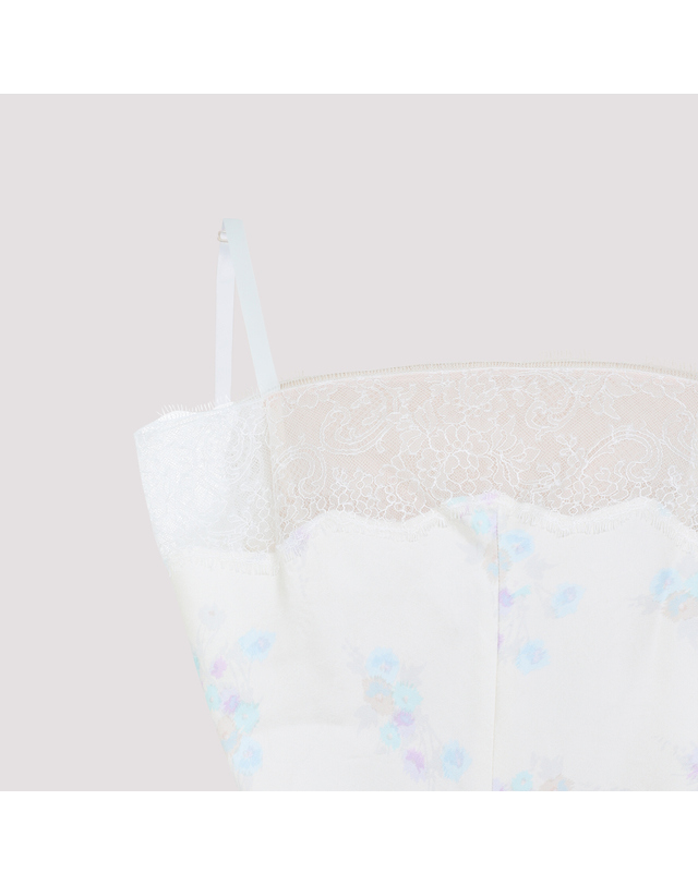 까르뱅 [해외직구] 26SS 까르뱅 까르뱅 란제리 미디 드레스 6261K21300N768 TP574541918 착용컷