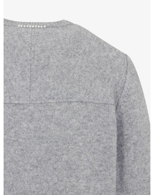 까르뱅 [해외직구] 26 FW 까르뱅 melange effect V neck sweater 6262K21317 TP459953083 착용컷