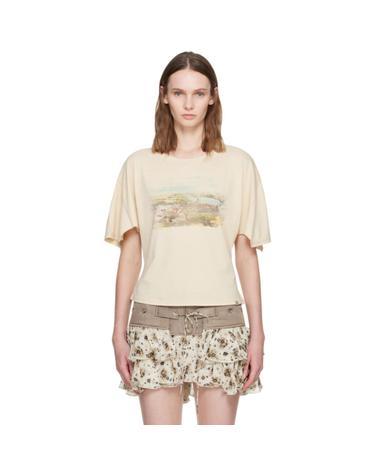 [해외직구] KNWLS 베이지 스톰 티셔츠 AW26 STOTS0CR TP878057463