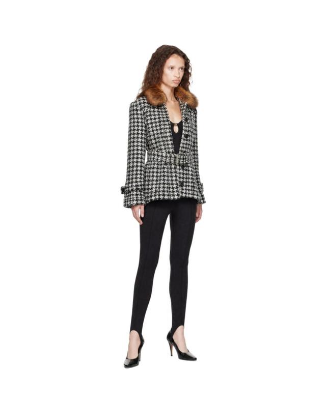 노울스 [해외직구] KNWLS 블랙 화이트 베이비 파카 코트 AW26 BAPA0HOU TP877932643 착용컷