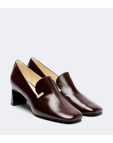[해외직구] 26 FW Phoebe Philo 레더 로퍼 펌프스 TP581690424