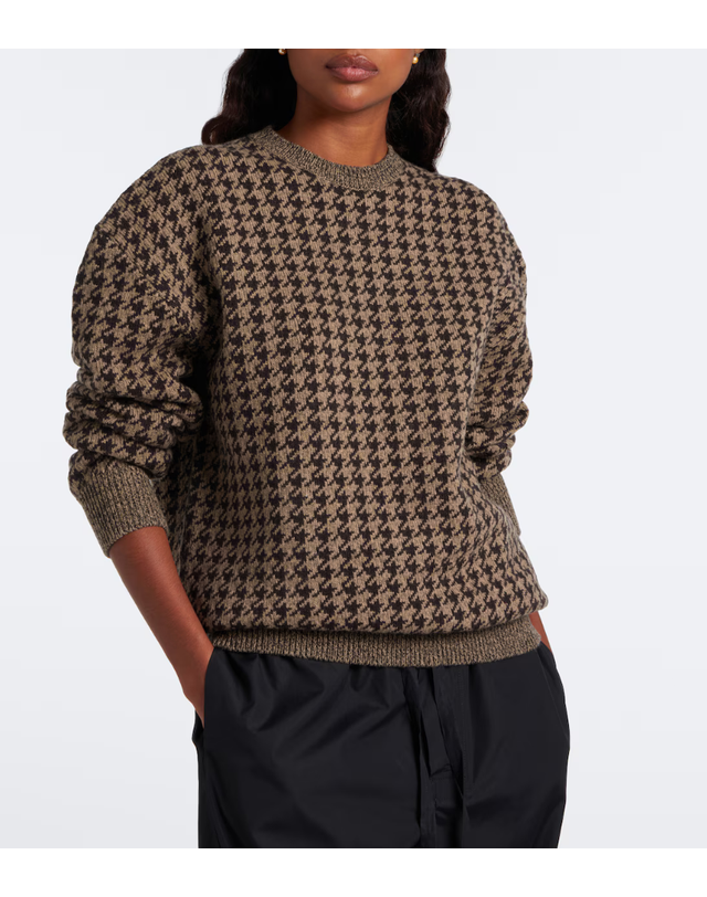 피비 파일로 [해외직구] 26 FW Phoebe Philo 하운드투스 울 캐시미어 스웨터 TP581887971 착용컷