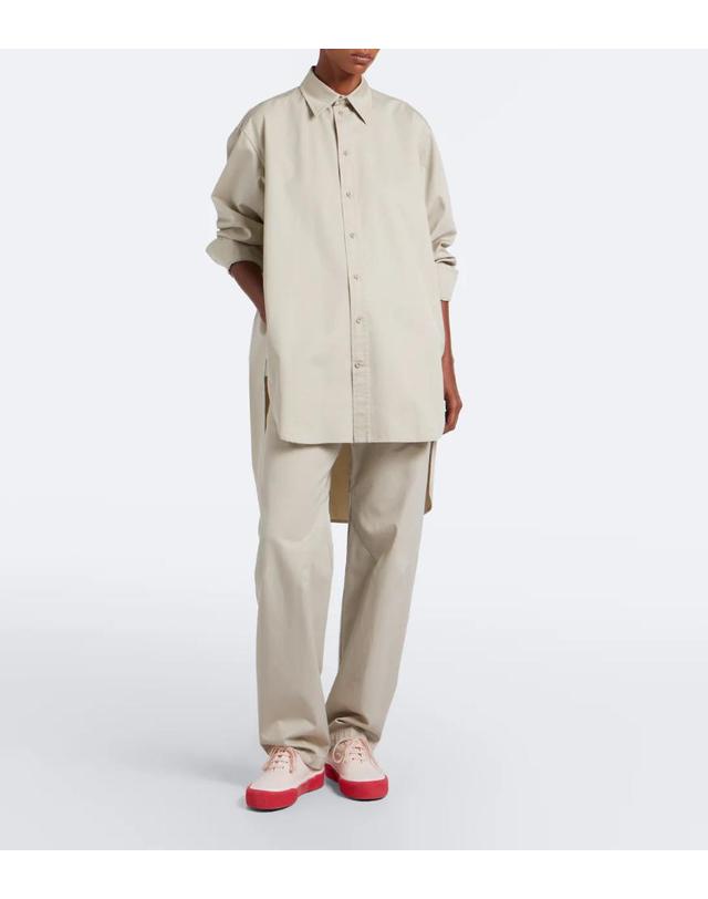 피비 파일로 [해외직구] 26 FW Phoebe Philo 코튼 와이드 팬츠 TP581988820 착용컷