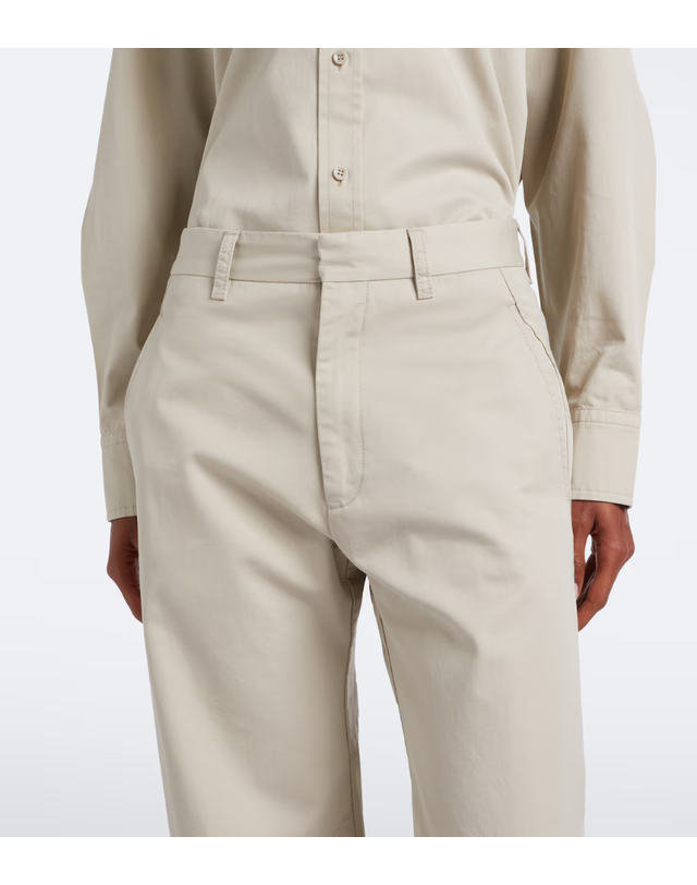 피비 파일로 [해외직구] 26 FW Phoebe Philo 코튼 와이드 팬츠 TP581988820 착용컷
