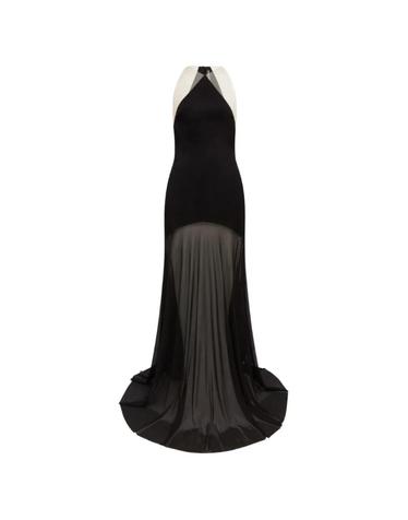 [해외직구] 26 FW 데이비드 코마 halterneck maxi dress SS26DK12DLASATIBLACK TP454751870