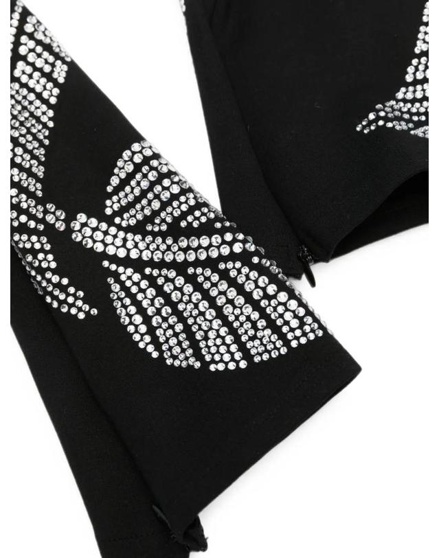데이비드 코마 [해외직구] 26 FW 데이비드 코마 크리스털 장식 롱 장갑 SS26DKGLOVES03 TP457370989 착용컷