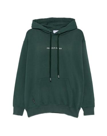 [해외직구] 26 FW 패밀리 퍼스트 logo print cotton hoodie HS2405GREEN TP459382071