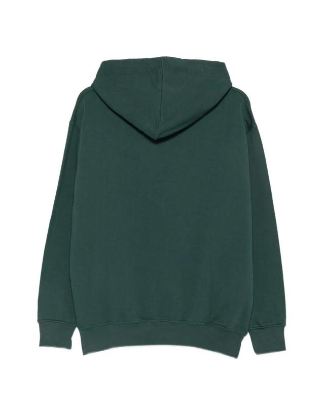 패밀리 퍼스트 [해외직구] 26 FW 패밀리 퍼스트 logo print cotton hoodie HS2405GREEN TP459382071 착용컷