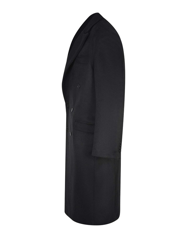 패밀리 퍼스트 [해외직구] 25FW 패밀리퍼스트 코트 Made From A 울 블렌드 CTF2501BLACK TP576331017 착용컷
