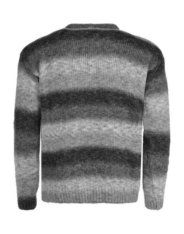 패밀리 퍼스트 [해외직구] 25FW 패밀리퍼스트 니트 스웨터 Made From A 울 블렌드 SWF2503GREY TP576331009 착용컷